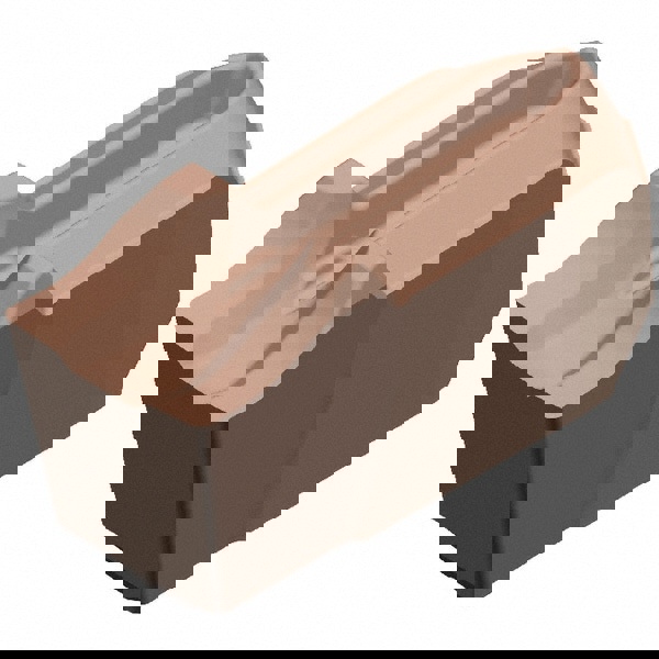 Cutoff Insert: EC030M03PN00CF00 KCU25, Carbide, 3 mm Cutting Width