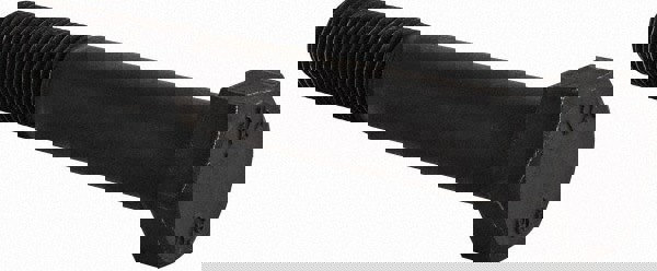 Hex Head Cap Screw: M24x3, 160.00 mm Length Under Head, Grade 8.8 Steel, Bright/Uncoated Finish