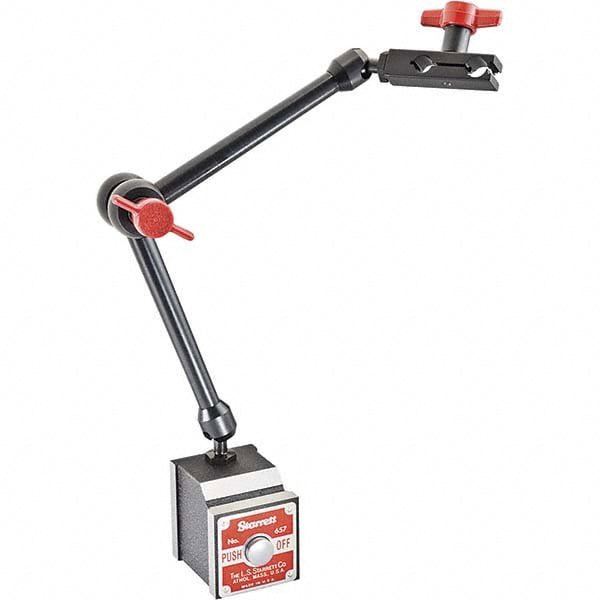 Indicator Positioner & Holder: 150 lb Pull, Fine Adjustment, Includes Base