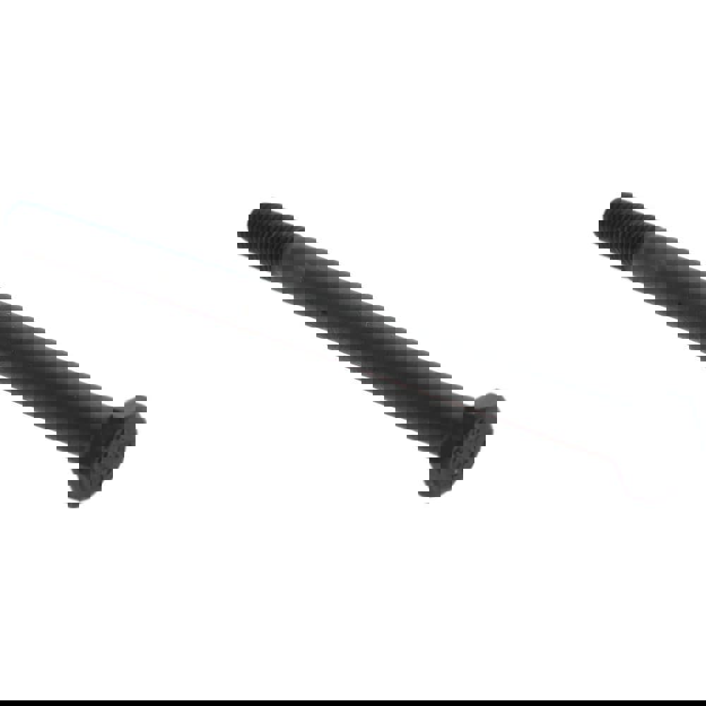 Hex Head Cap Screw: M5x0.8, 80.00 mm Length Under Head, Grade 8.8 Steel, Bright/Uncoated Finish