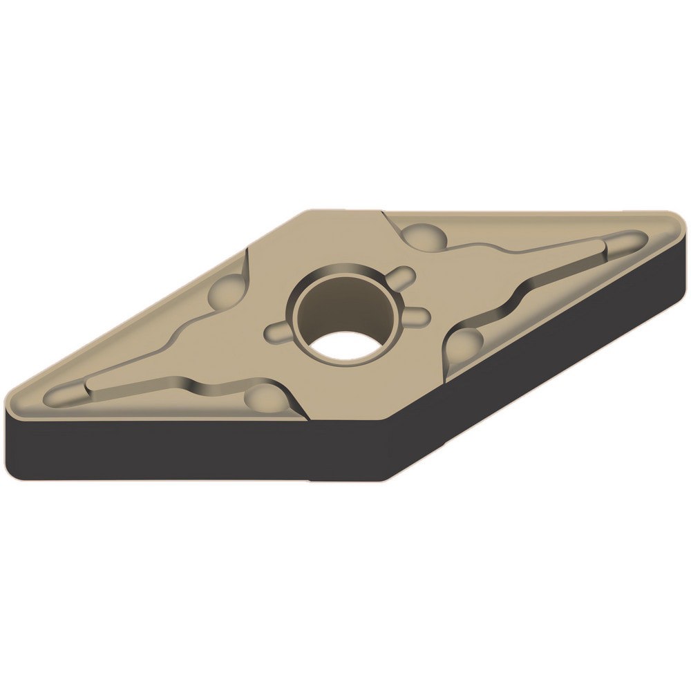 Turning Inserts; ANSI Insert Code: VNMG332 ; ISO Insert Code: VNMG160408 ; Relief Angle: 0 ; Insert Style: VNMG ; Corner Radius (mm): 0.80 ; Corner Radius (Inch): 1/32