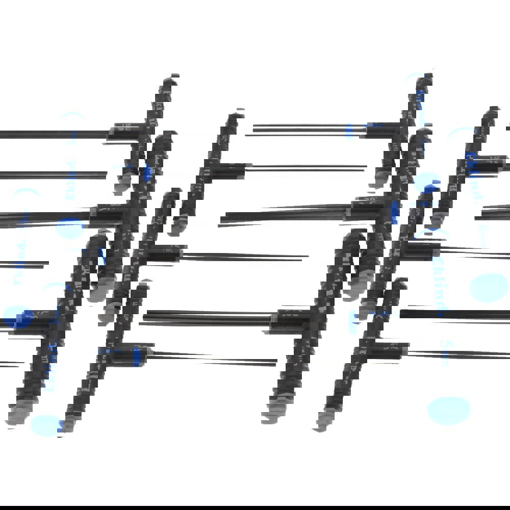 Hex Key Sets; Tool Type: T-Handle Hex (allen) Key Set ; Handle Type: T-Handle ; Hex Size Range (mm): 2 - 6 ; Container Type: Pouch ; Material: Alloy Steel ; Overall Length (Inch): 6-13/16
