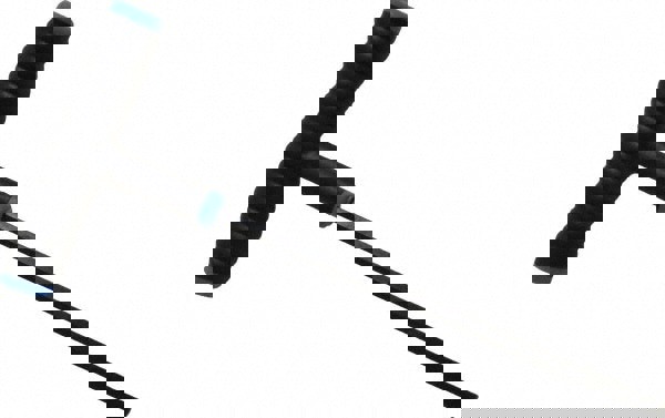 Hex Key: 4 mm Hex, T-Handle Cushion Grip Arm