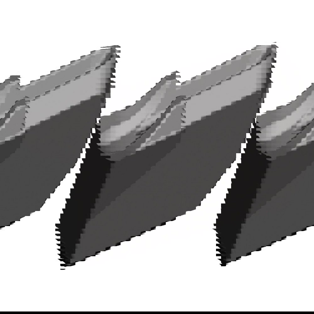 Cutoff Insert: WC030M03N00F02, Carbide, 3 mm Cutting Width