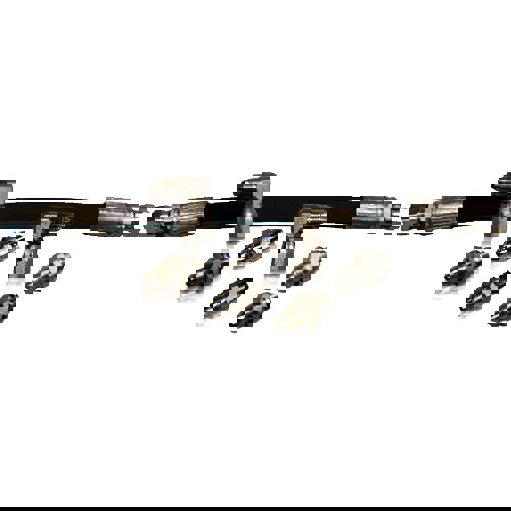 Coolant Hose Elbows, Fittings & Reducers; Coolant Hose Fitting Type: Straight ; System Size: 0.2500in ; Number Of Pieces: 1 ; Thread Standard: BSPT ; Acid-resistant: No ; Connection Style: Threaded