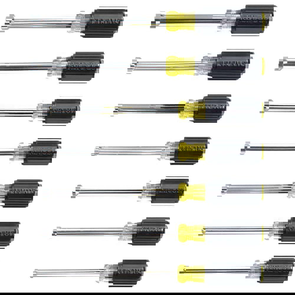 Nut Driver Set: 7 Pc, 3/16 to 1/2