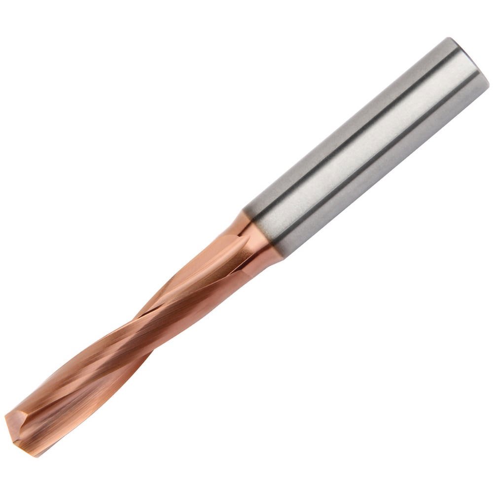 Screw Machine Length Drill Bit: 2.90 mm Dia, 142 deg Point, Solid Carbide