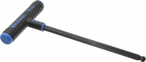 Hex Key: 10 mm Hex, T-Handle Cushion Grip Arm