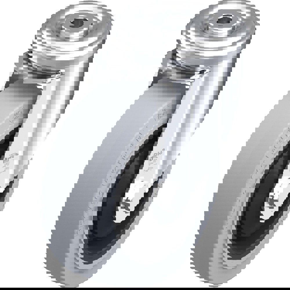 Standard Casters; Mount: Hollow Kingpin ; Caster Type: Swivel ; Brake Type: No Brake ; Bearing Type: Precision Ball ; Style: Single Ball ; Wheel Diameter (Inch): 4