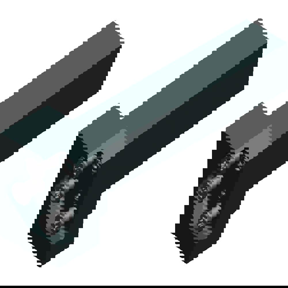 Indexable Grooving-Cutoff Toolholder: WGCMEL2065C, 0.236 to 0.315
