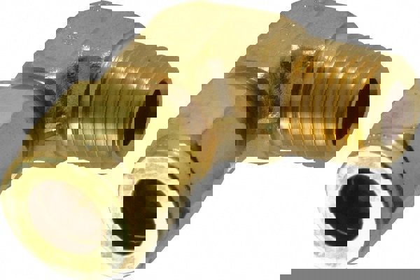 Compression Tube Male Elbow: 1/4