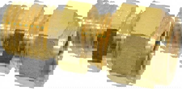 Compression Tube Connector: 1/4