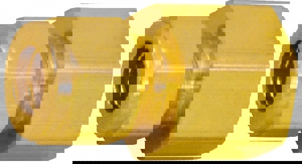 Compression Tube Connector: 1/4