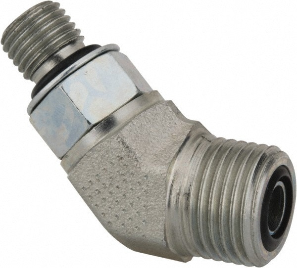 Compression Tube Male 45 &deg; Elbow: 7/16-20