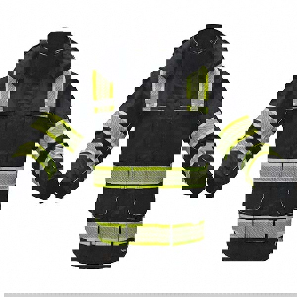 Rain Jacket: Size 2XL & 3XL, Black, Polyester