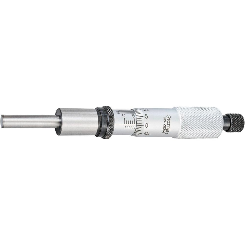Mechanical Micrometer Heads; Accuracy: 0.0008 mm ; Graduation: 0.0010in.lb; 0.00100C; 0.0010m; 0.0010kg; 0.0010N7m; 0.00100F; 0.0010IN-OZ; 0.0010oz; 0.0010ft.lb; 0.0010GPM; 0.0010in; 0.0010lb; 0.0010mm; 0.0010g ; Thimble Diameter (mm): 15.48