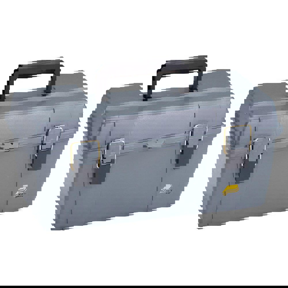 Tool Boxes, Cases & Chests; Color: Gray ; Material: Plastic ; Overall Height: 9in ; Overall Depth: 11in ; Overall Width: 20