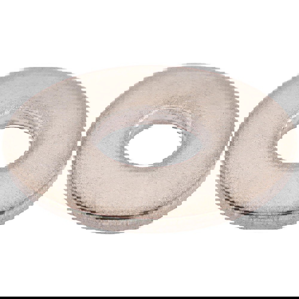 M6 Screw Fender Flat Washer: Grade 18-8 Stainless Steel, Plain Finish