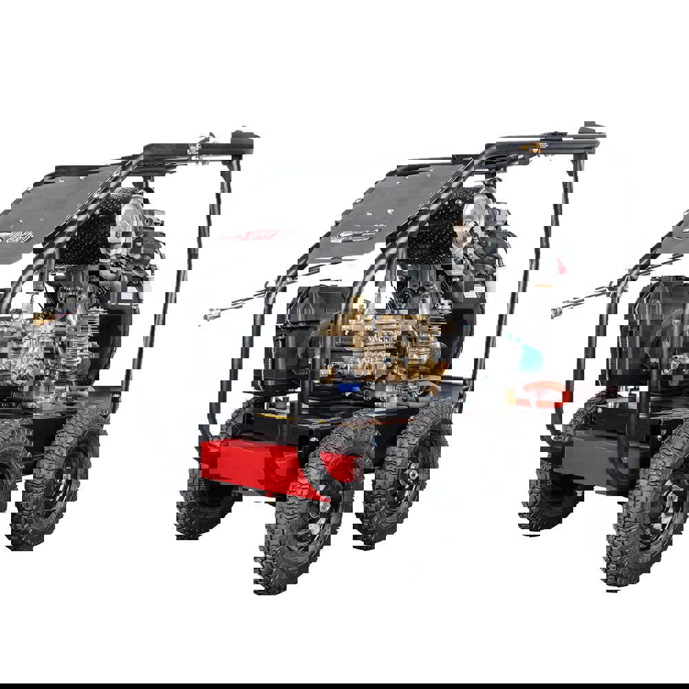 Pressure Washer: 3,000 psi, 8 GPM, Gas, Cold Water