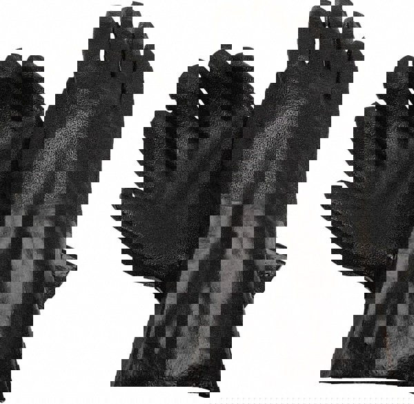 Chemical Resistant Gloves: Size Large, 45.00 Thick, Polyvinylchloride, Supported,