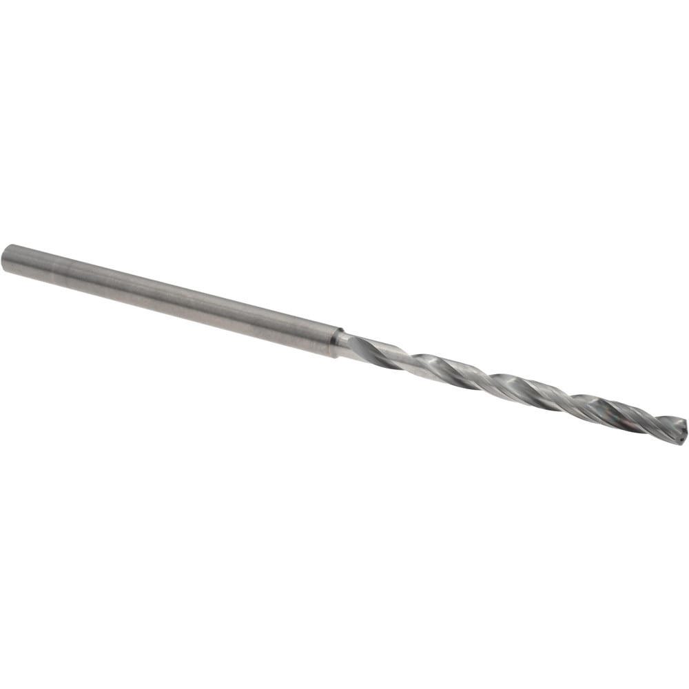 Taper Length Drill Bit: Series 6530, 3.2 mm Dia, 140 &deg; Point, Solid Carbide
