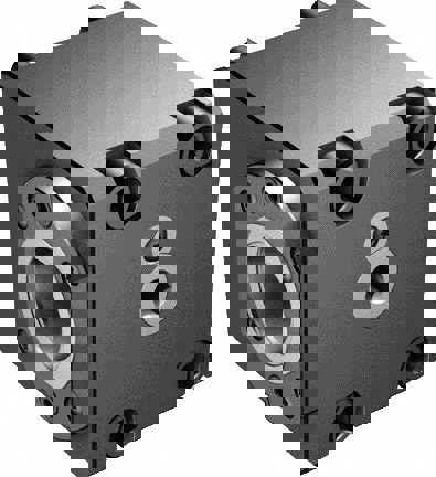 Modular Lathe Adapter/Mount: Right Hand Cut, C5 Modular Connection