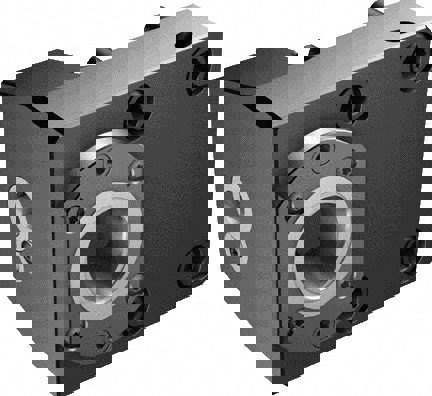 Modular Lathe Adapter/Mount: Right Hand Cut, C4 Modular Connection