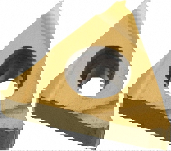 Laydown Threading Insert: 16 ER 32UN P25C/GOLD, Solid Carbide