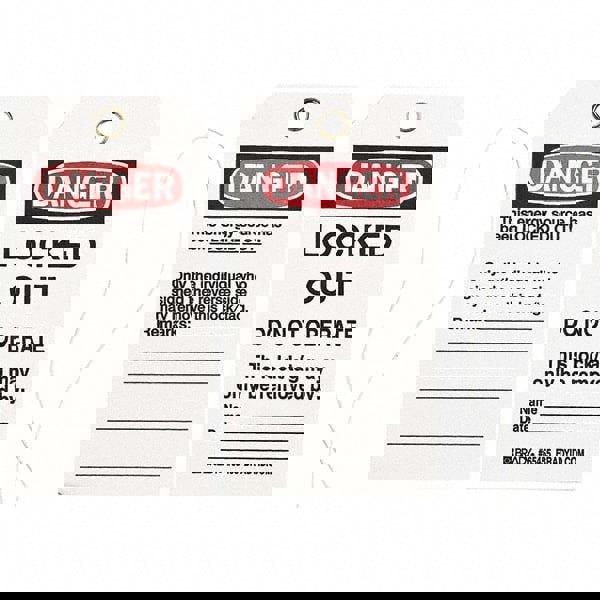 Do Not Operate Tag: Paper, 