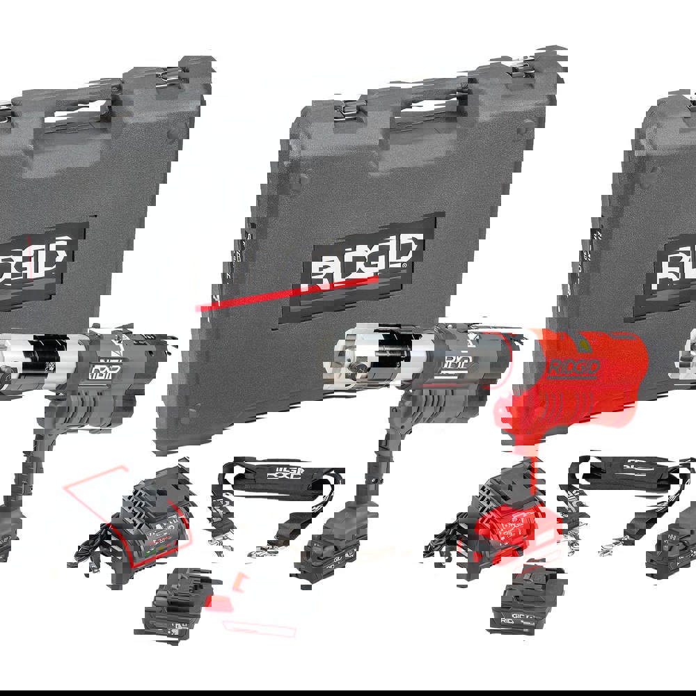 Benders, Crimpers & Pressers; Crimper Type: Press Tool Kit ; Maximum Pipe Capacity (Inch): 4 ; Battery Size: 18V ; Battery Chemistry: Lithium-ion