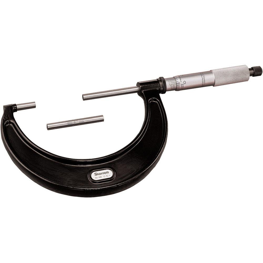 Mechanical Outside Micrometer: 3-1/2