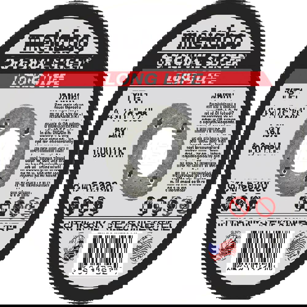 Cutoff Wheel: Type 1, 4