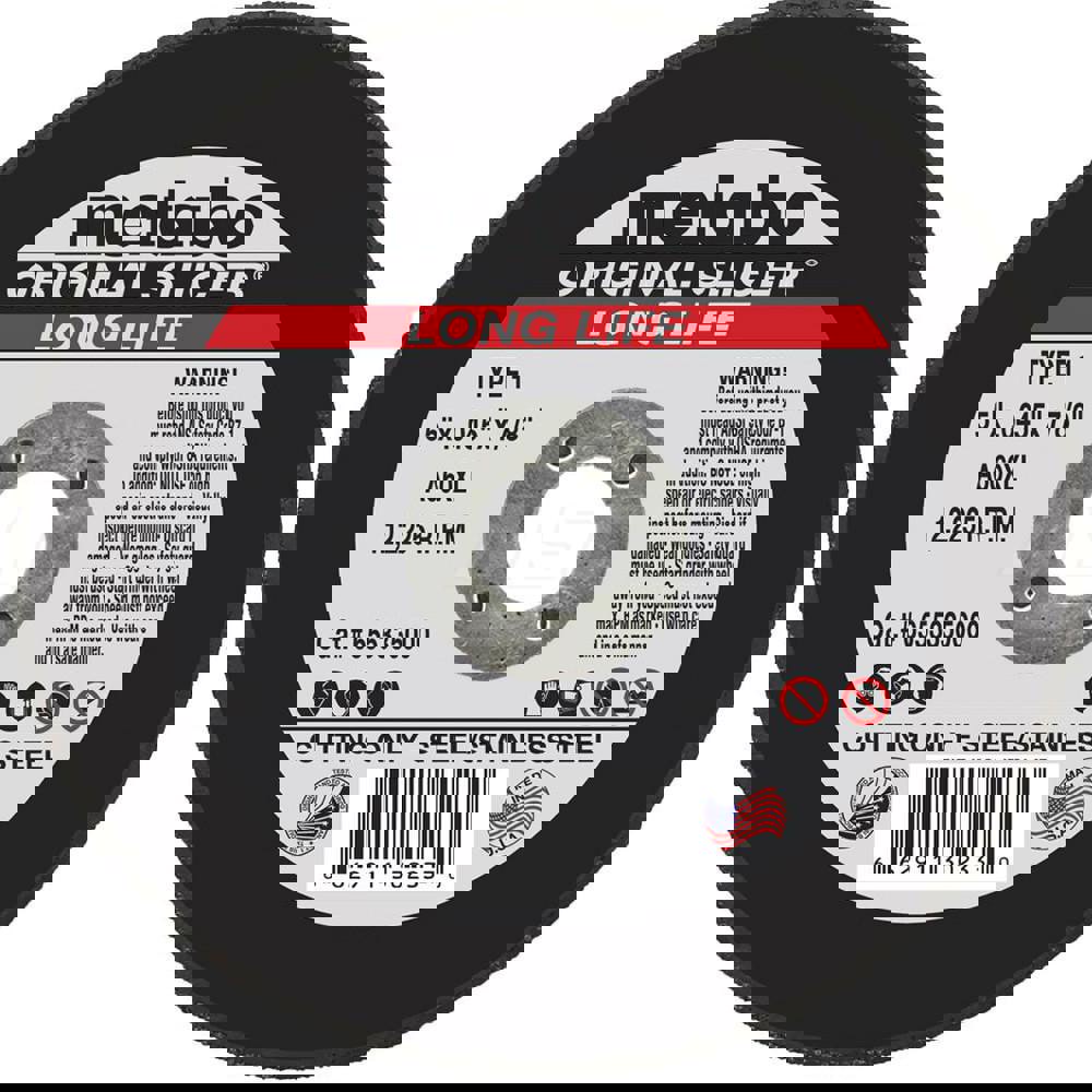 Cutoff Wheel: Type 1, 5