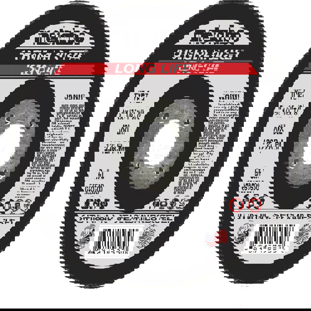 Cutoff Wheel: Type 27, 5