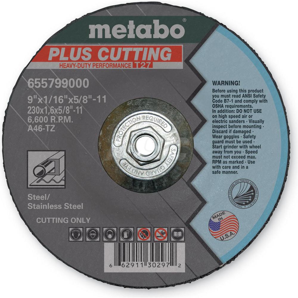 Cutoff Wheel: Type 27, 9