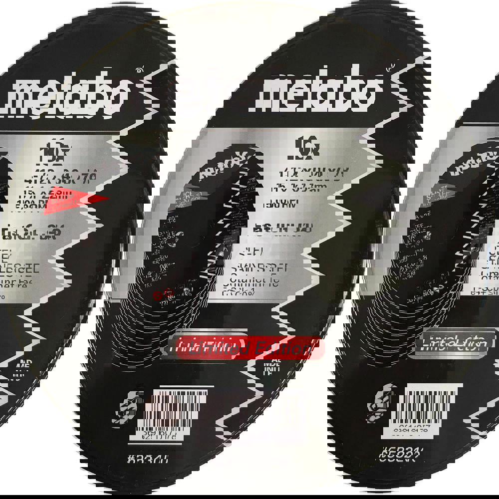 Cut-Off Wheel: Type 1 (01/41), 4-1/2