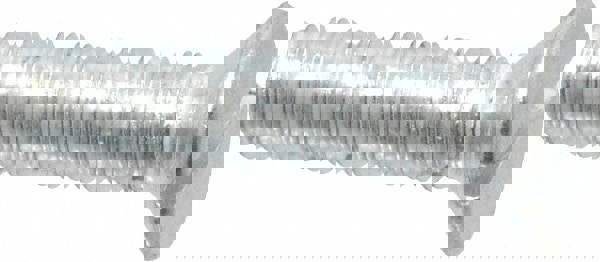 Machine Screw: M4x0.7, 16.00 mm Overall Length, Flat Head, Slotted