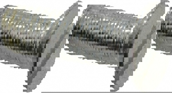 Machine Screw: M8x1.25, 25.00 mm Overall Length, Flat Head, Slotted