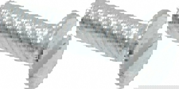 Machine Screw: M3x0.5, 12.00 mm Overall Length, Flat Head, Slotted