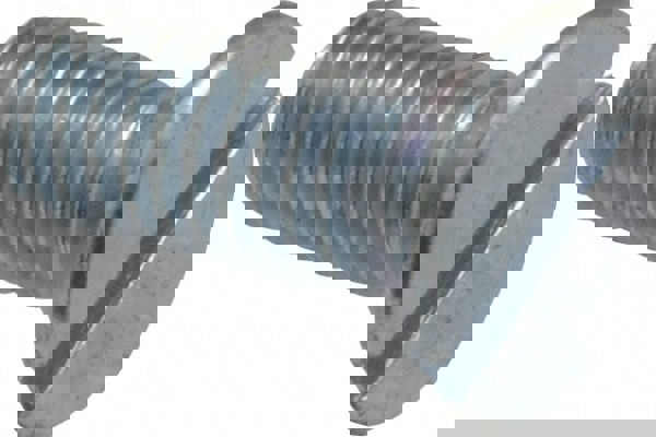 Machine Screw: M5x0.8, 12.00 mm Overall Length, Flat Head, Slotted