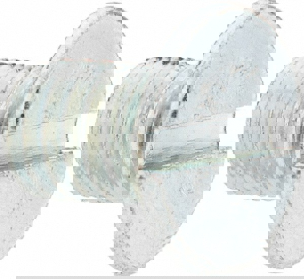 Machine Screw: M6x1, 10.00 mm Overall Length, Flat Head, Slotted