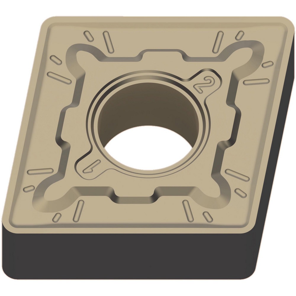 Turning Inserts; Relief Angle: 0.000 ; Insert Style: CNMG ; Corner Radius (mm): 1.20 ; Corner Radius (Inch): 3/64 ; Corner Radius (Decimal Inch): 0.0469 ; Included Angle: 80.00