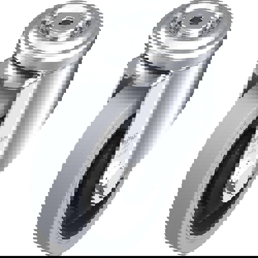 Standard Casters; Mount: Hollow Kingpin ; Caster Type: Swivel ; Brake Type: No Brake ; Bearing Type: Precision Ball ; Style: Single Ball ; Wheel Diameter (Inch): 4