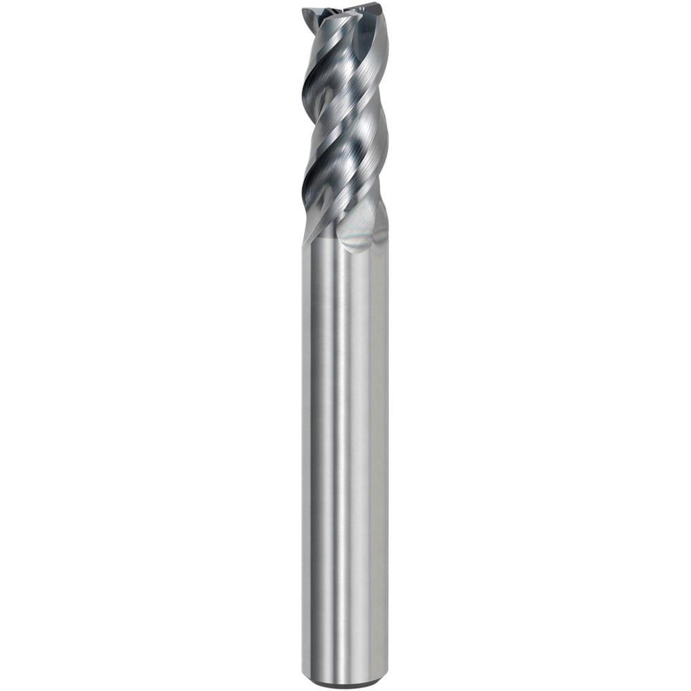 Square End Mills; Mill Diameter (mm): 6.35 ; Mill Diameter (Decimal Inch): 0.2500 ; Mill Diameter (Inch): 1/4 ; Number Of Flutes: 3 ; End Mill Material: Solid Carbide ; Length of Cut (Decimal Inch): 0.6250