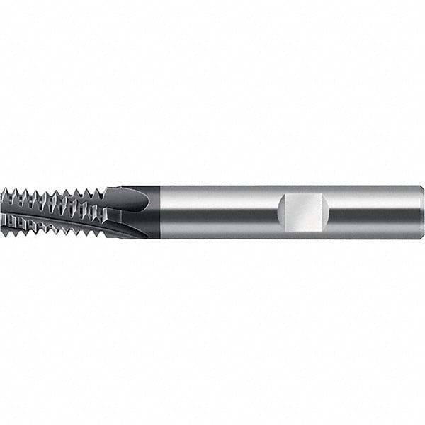 Helical Flute Thread Mill: 9/16-18, Internal, 5 Flute, 0.394