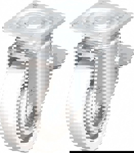 Swivel Top Plate Caster: Nylon, 5