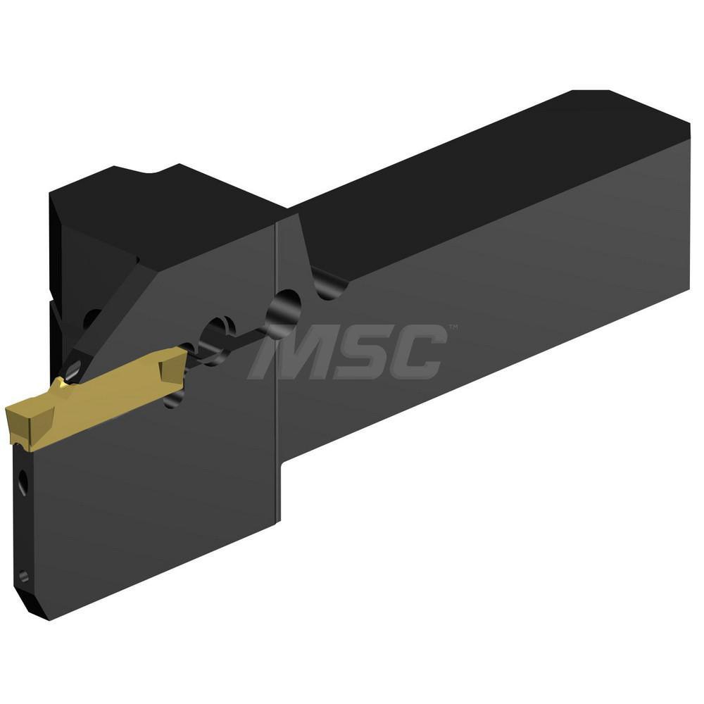 Indexable Grooving Toolholder: QS-RF123H080C12E, Internal or External, Right Hand