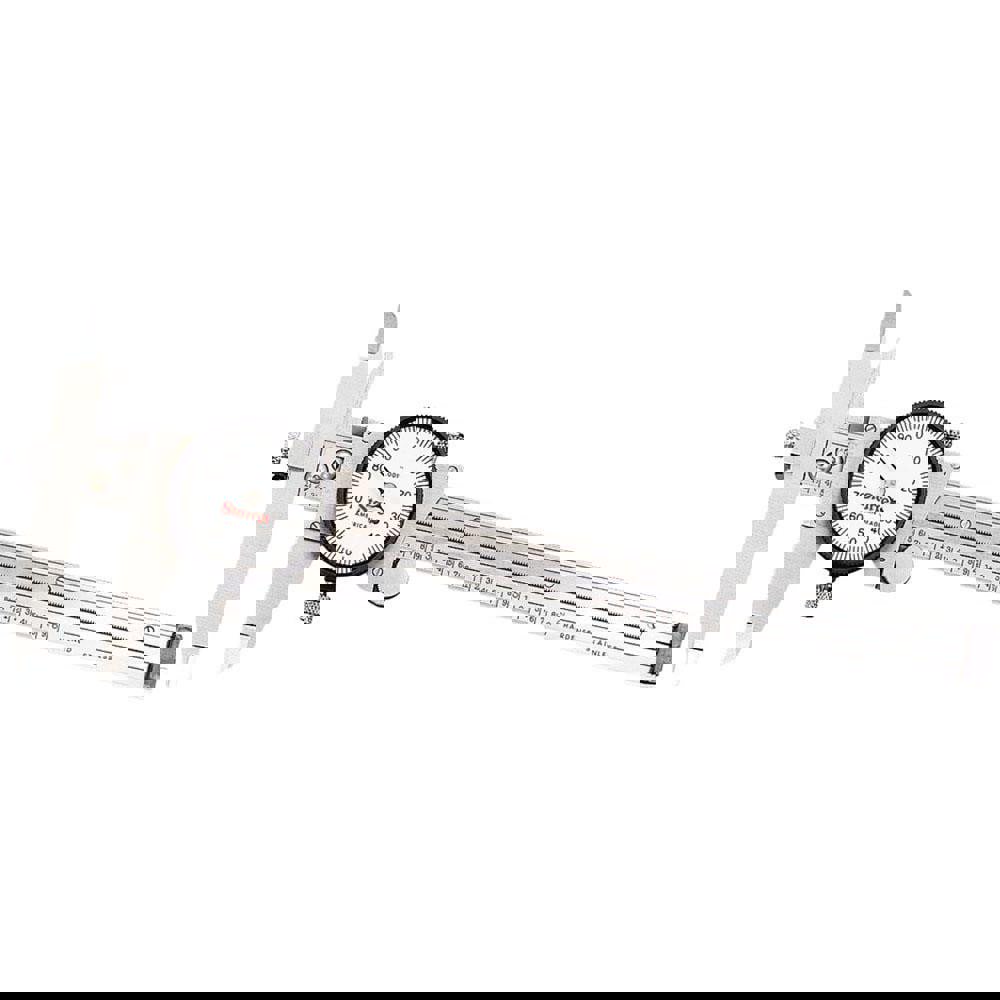 Dial Caliper: 6'' Range, 0.001'' Graduat