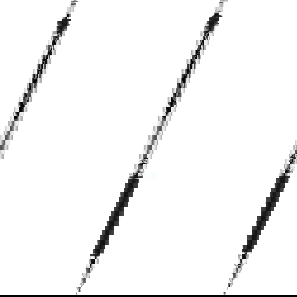 Retractable Pen: 1 mm Tip, Red Ink