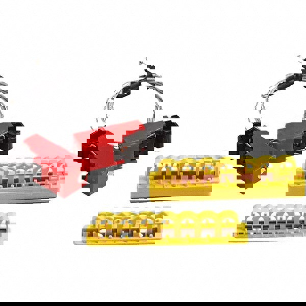 Circuit Breaker Lockout: 7 Padlocks Max